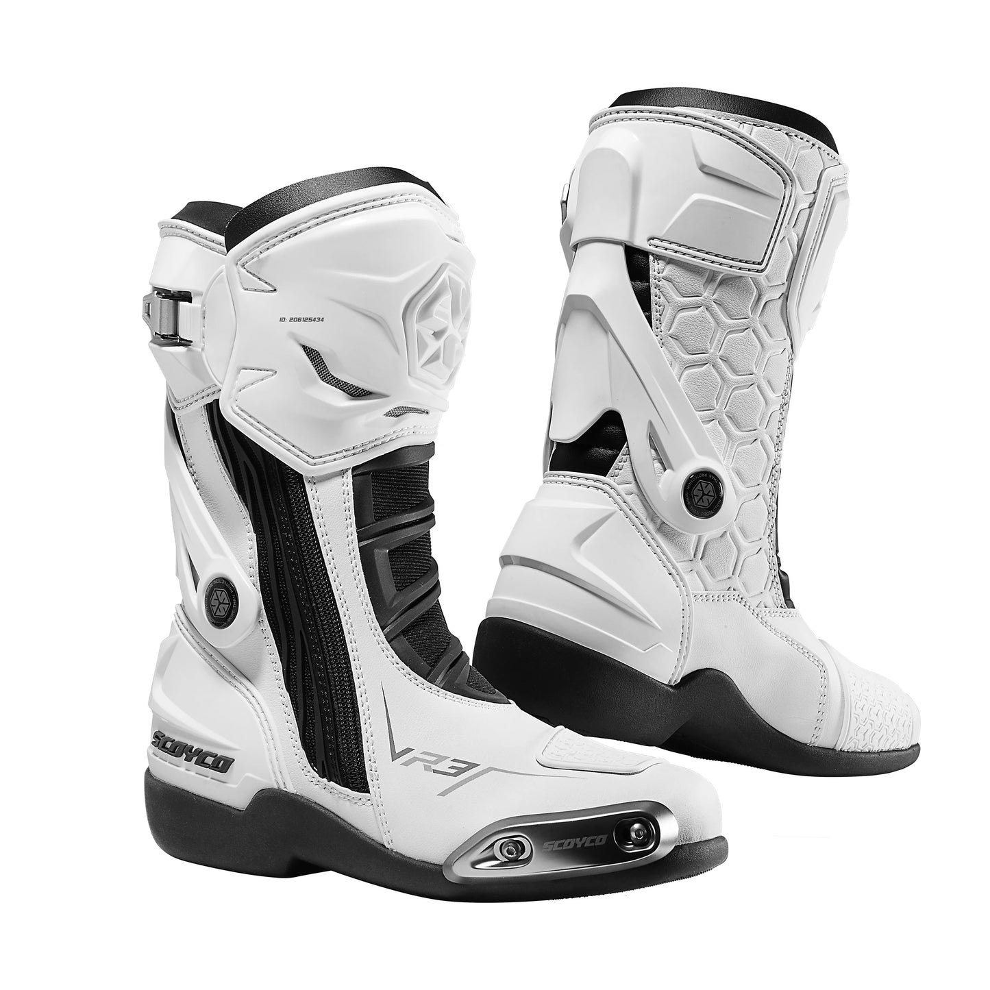 Women's Motorcycle Boots Riding Durable Anti-Slip Professional Motocross Protective Shoes Motorbike Boots Windproof Waterproof