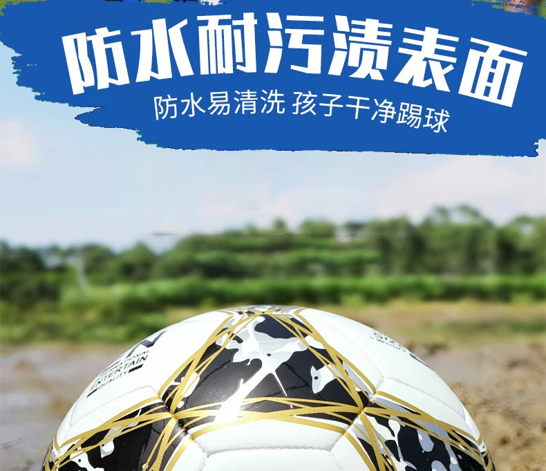 FIFA Approved Size 5 Soccer Ball for Adults, Youth & Students - Professional Training & Match Football with Enhanced Durability