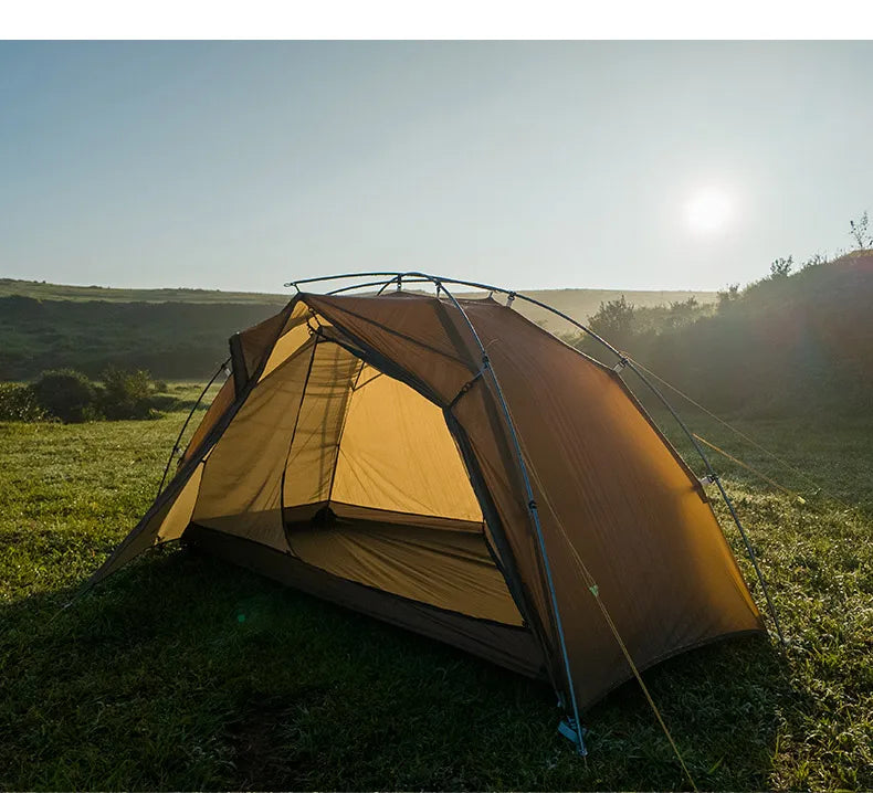 3F UL Gear Taiji 1 Tent Ultralight Single Person Outdoor Camping Tourism Tent Mountaineering Windproof Hiking Tent 1 Person