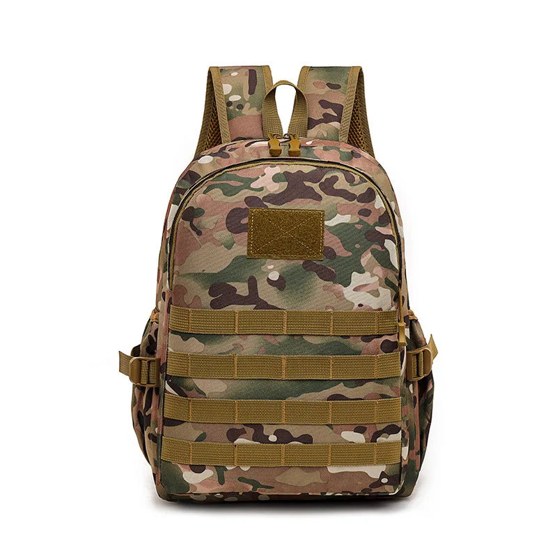 Children Tactical Backpack Small Student School Bag Kids Outdoor Hiking Travel Sports Backpack Summer Camp Camouflage Rucksack