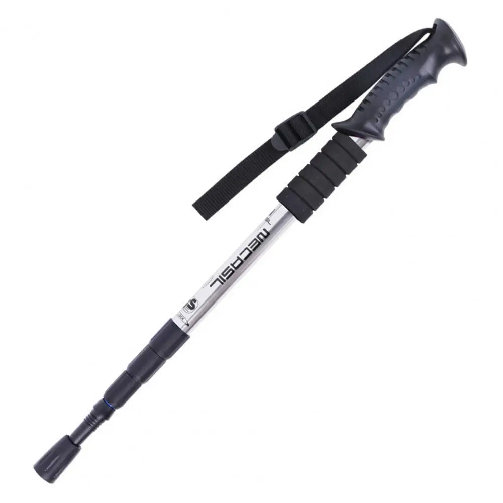 Trekking Poles Flexible Anti-rust Accessory Four-section Telescopic Trekking Poles Ultralight Hiking Travel Non-slip Stick