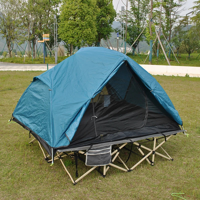 Ultralight 2 Person Backpacking Tent Can Be Used As Cot Bed Tent or Bikepacking Tent, Light Weight Cot Tent Not Include Bed