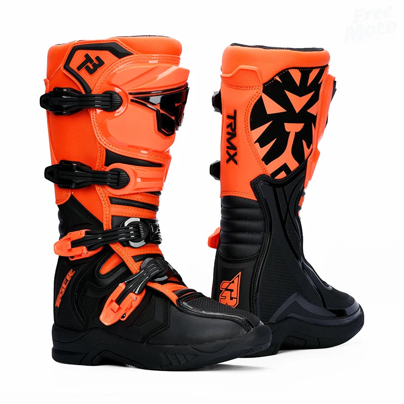 2025 NEW Racing Boots Safe Riding Motocross Boots Waterproof Anti Fall Wear-resistant Motorcycle Boots Equipment Rally Shoes