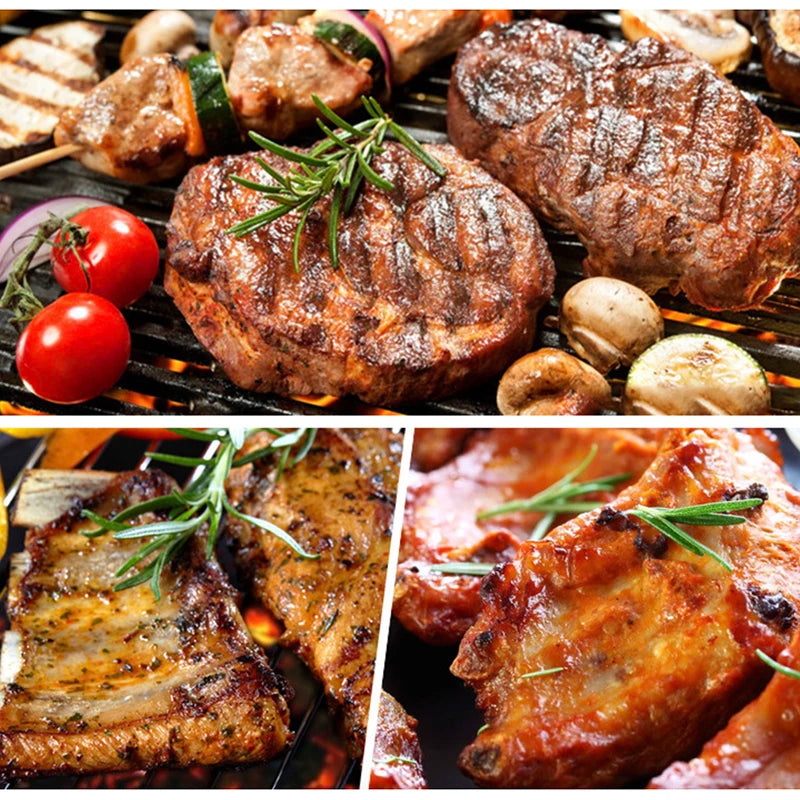 18Inch Premium Kettle Charcoal Barbecue Grill Large Thickened Metal Outdoor Portable Bbq Grill