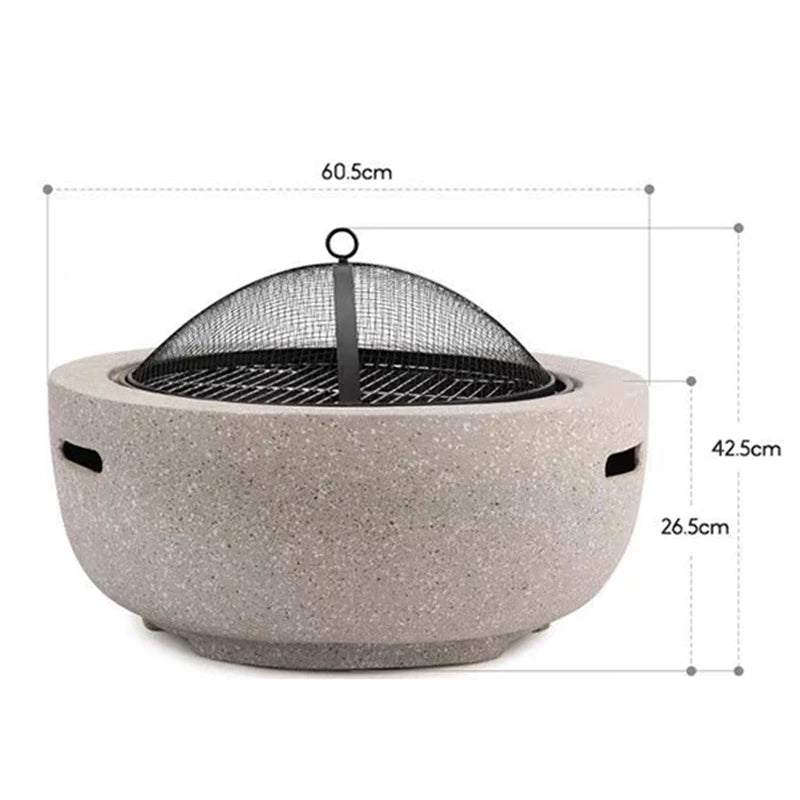 Camping BBQ Grills Outdoor Garden Charcoal Barbecue Brazier Portable Barbecue Grill Tent Travel Stove Kitchen Grill Accessories