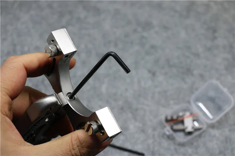 1 Set Powerful Metal Hunting Slingshot Competition-Grade Outdoor Sling Shot High-Power  Outdoor Hunting Sports