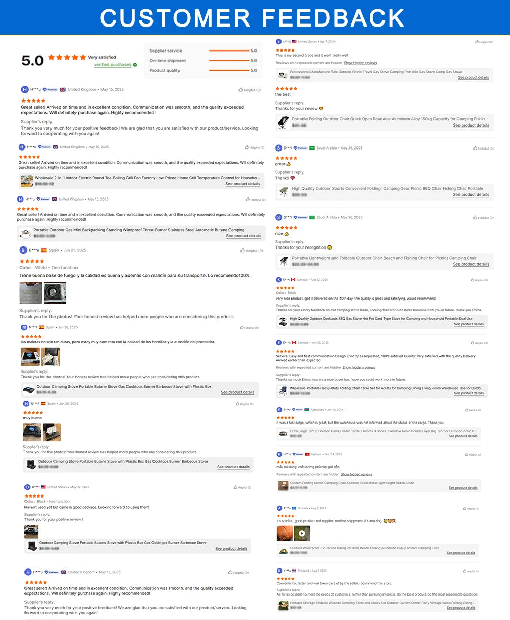 Camping Stove Portable Outdoor Gas Stove High-power Cooking Set Steak Grill Grill Outdoor Equipment