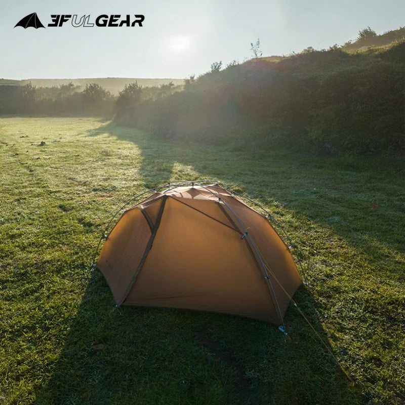 3F UL Gear Taiji 1 Tent Ultralight Single Person Outdoor Camping Tourism Tent Mountaineering Windproof Hiking Tent 1 Person