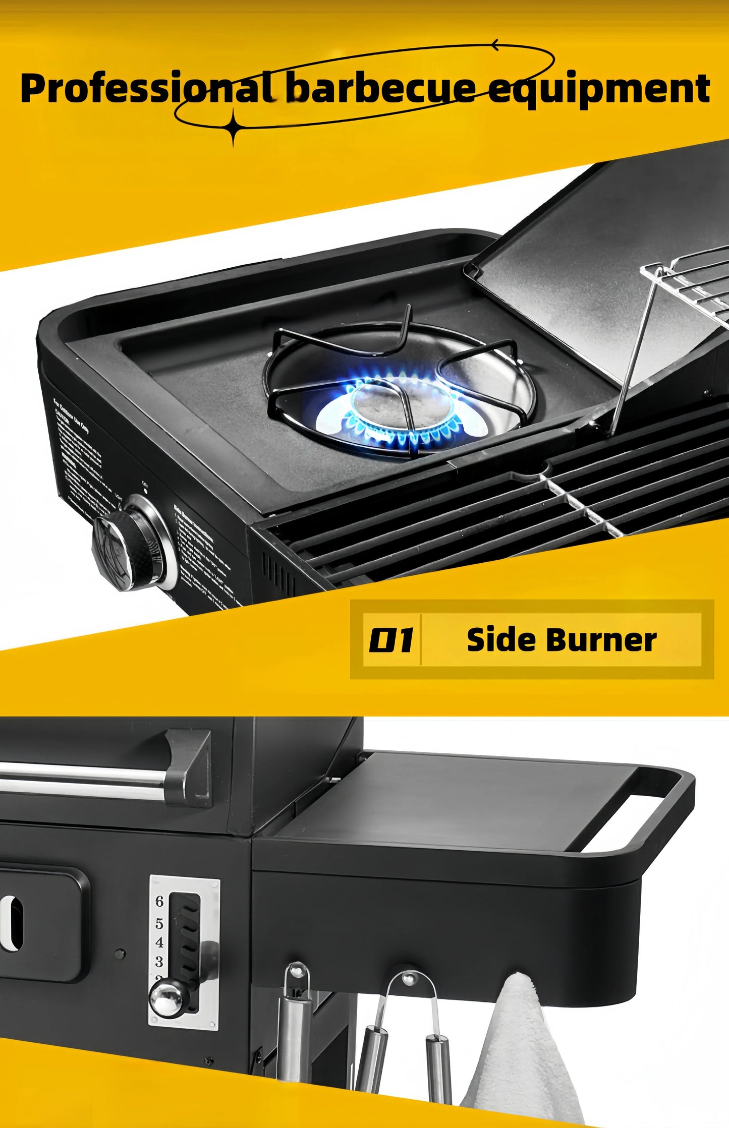 Outdoor Kitchen Bbq Grill Machine Tandoor Oven Kebab Machine Charcoal Stove Smoker Chimney Barbecue Grill Oven Barbeque Cooking