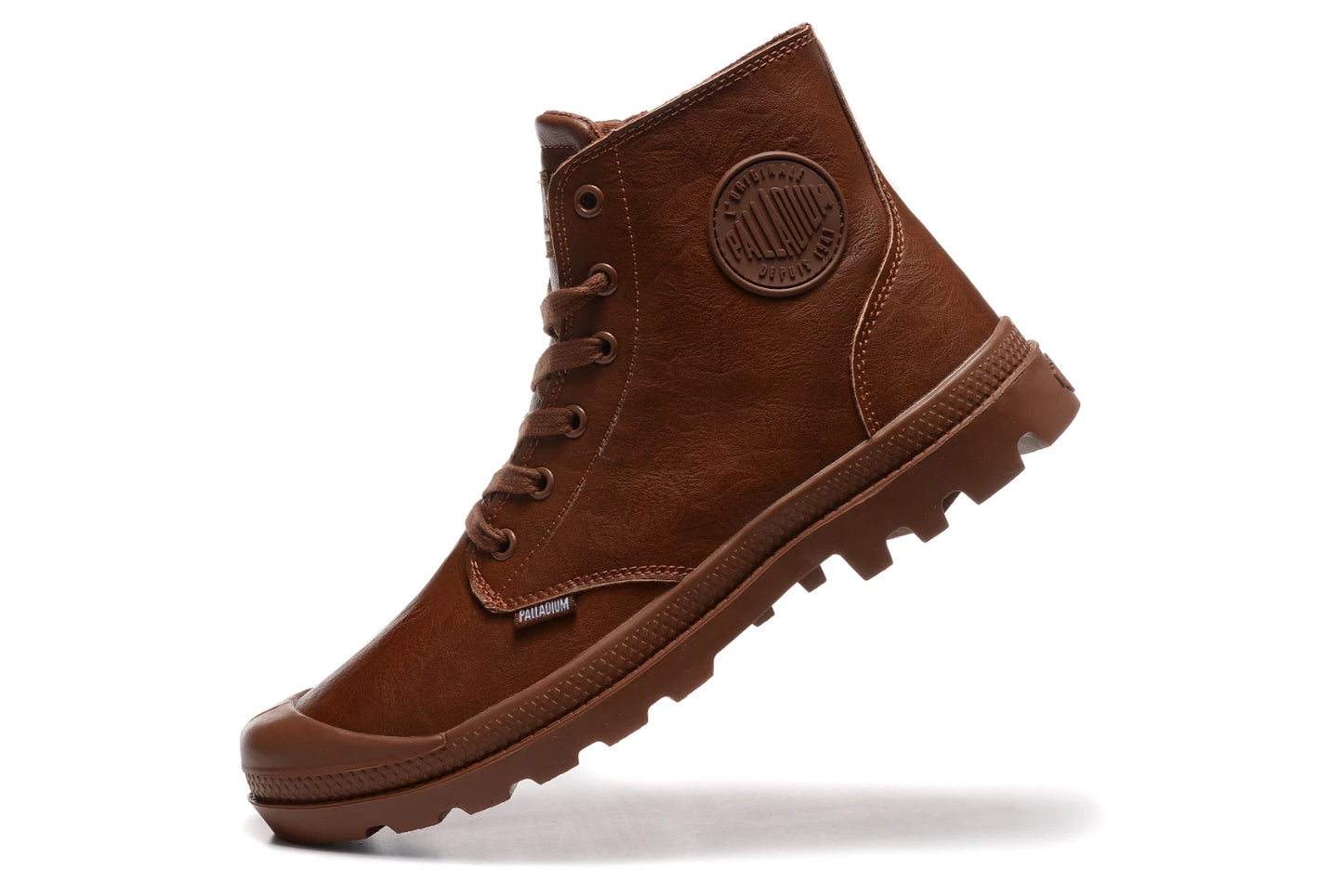 2025 New PALLADIUM Pampa Men Women Soldiers Boots Leather Zipper Ankle Boots Outdoor Dual Purpose Walking Shoes Casual Shoes