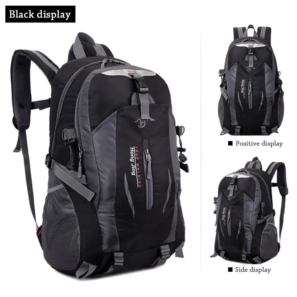 Nylon Hiking Outdoor Bags Sport Camping Backpack Travel Bag Rucksack 40L Large Capacity
