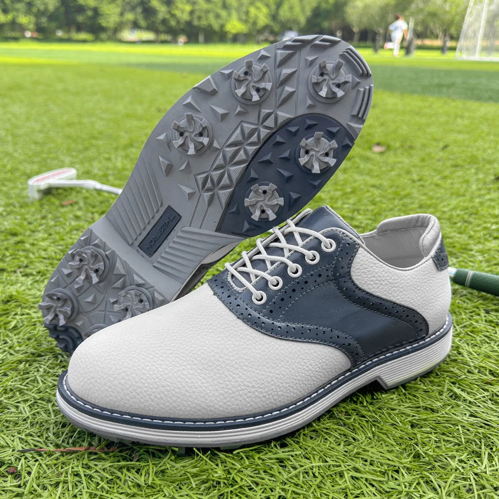 New Luxury Men Golf Lightweight Shoes Non Slip Sneakers for Golfing Golfers Footwears Training Shoes
