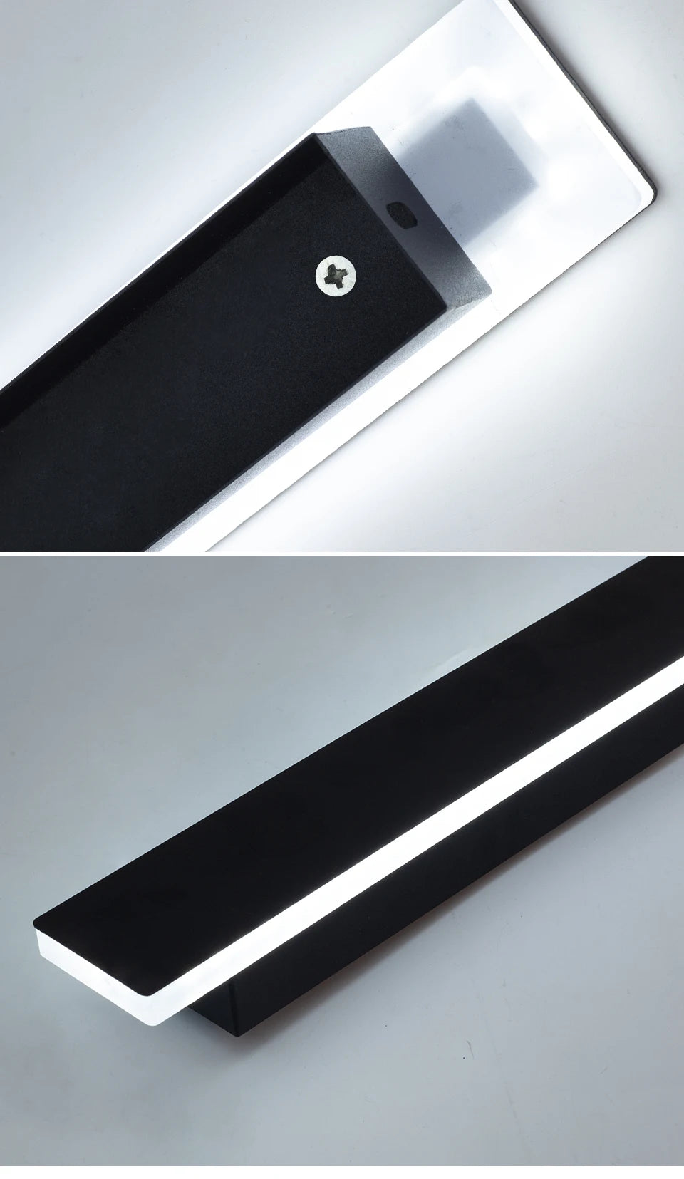 2/1 PCS Dimming Waterproof LED Long Wall Sconce Lamp Garden Decoration Outdoor Lighting 85-265V LED Wall Light External Sconce