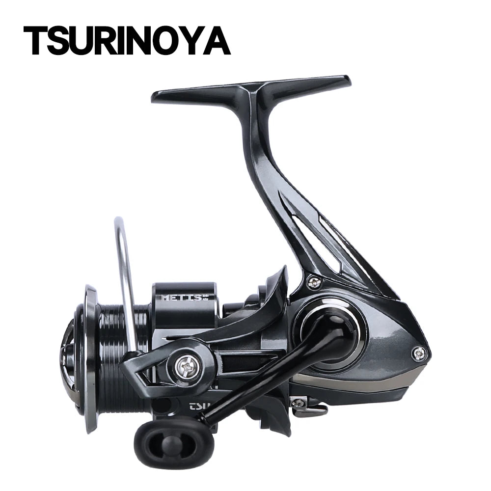 TSURINOYA Spinning Fishing Reel 8kg Drag  METIS 1000 2000 3000 4000 5000 Lightweight 8+1 Bearings Bass Saltwater Fishing Coil