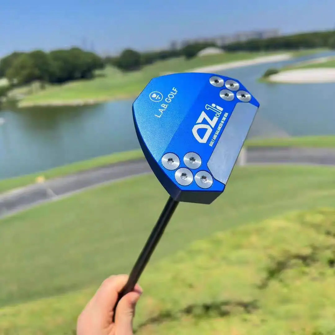 L.A.B OZ.1 Golf Putter blue  putter   with Press Pistol 2 Degrees Grip and head cover