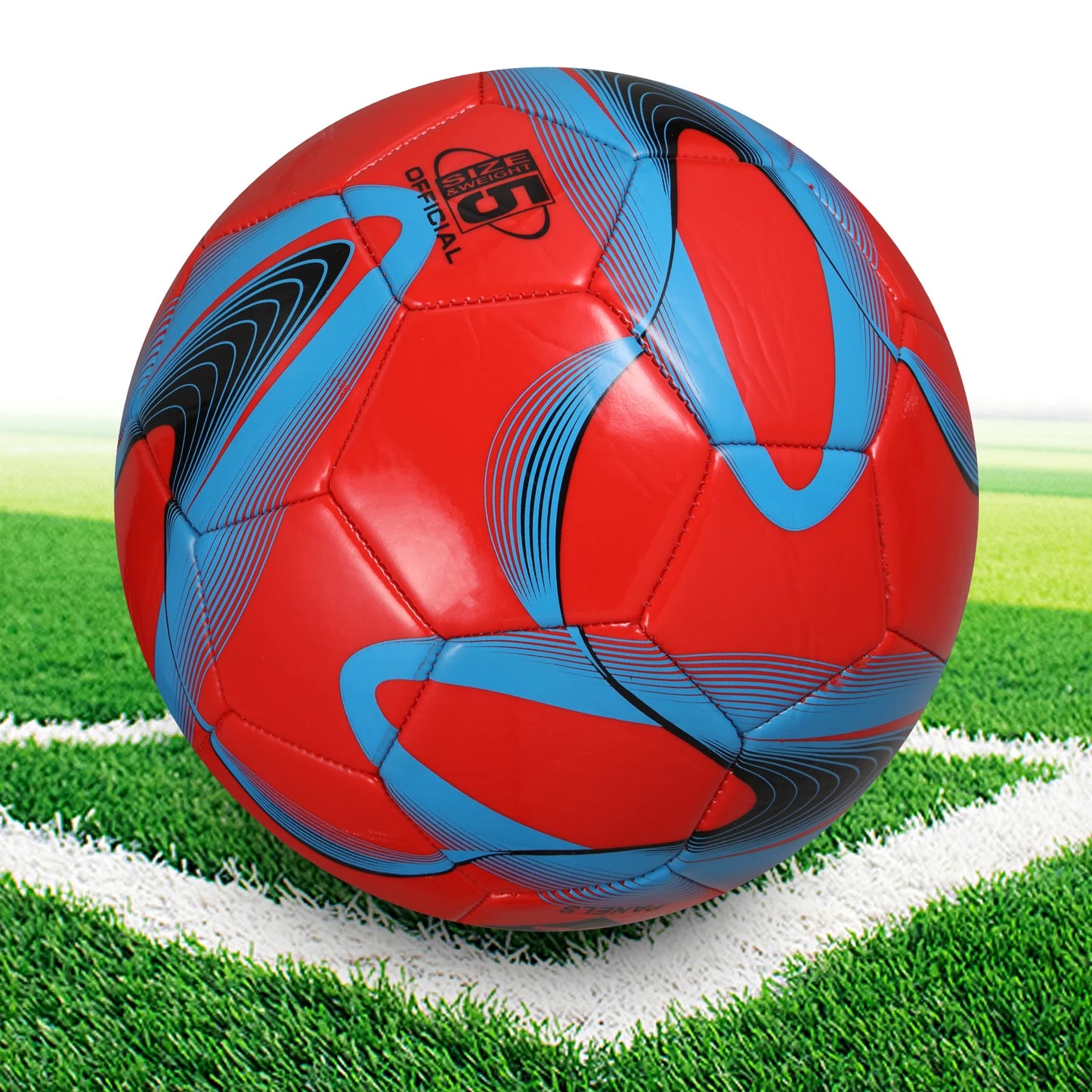 Soccer Balls Official Size 5  PVC Professional Match Football World Football Seamless Outdoor Match Game Football Training