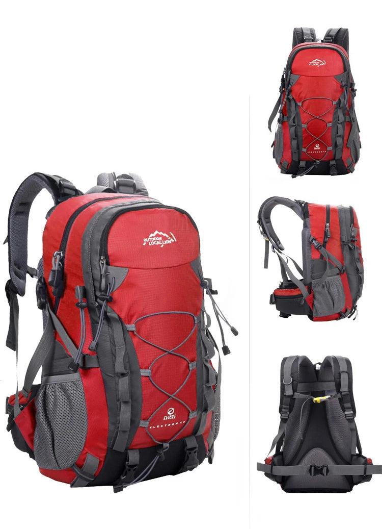 40L Nylon Waterproof Trekking Backpack Outdoor Military Rucksack Tactical Sports Camping Hiking Fishing Hunting Backpack Mochlia
