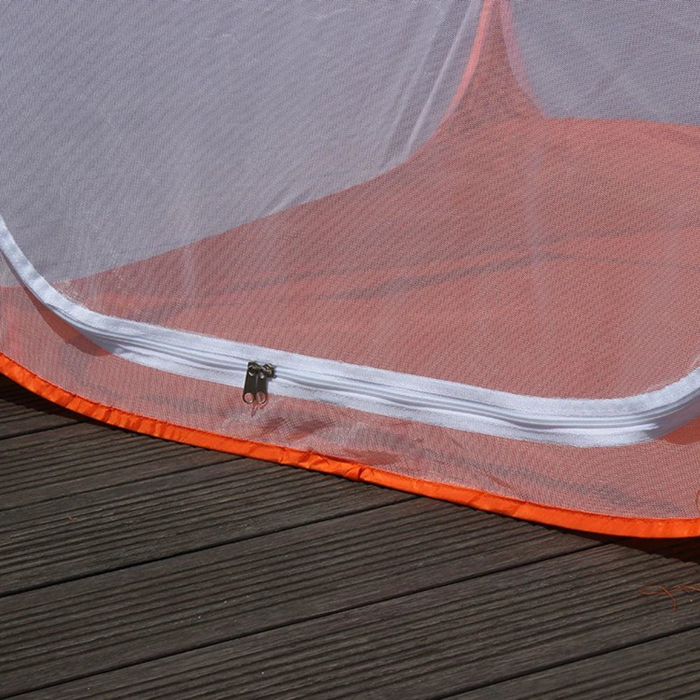 Buddhist Meditation Tent Single Mosquito Net Temples Sit-in Free-standing Yoga-meditation Shelter Cabana Quick Fold Camping Tent