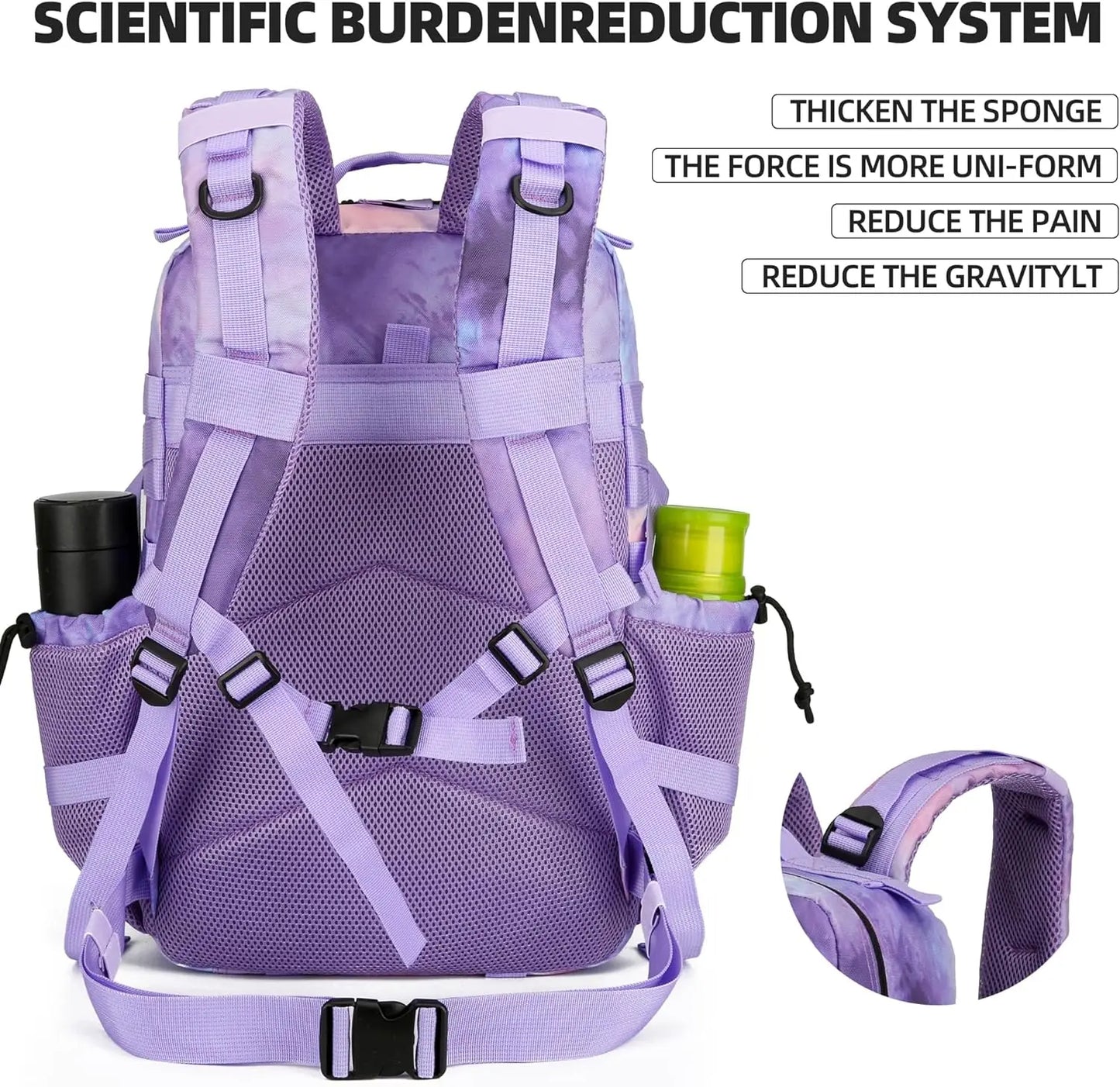 20L 45L Tactical Backpack 3P Bag Outdoor Tactical Backpack Hiking Pack Waterproof Climbing Rucksack Camping Trekking Mochila Bag