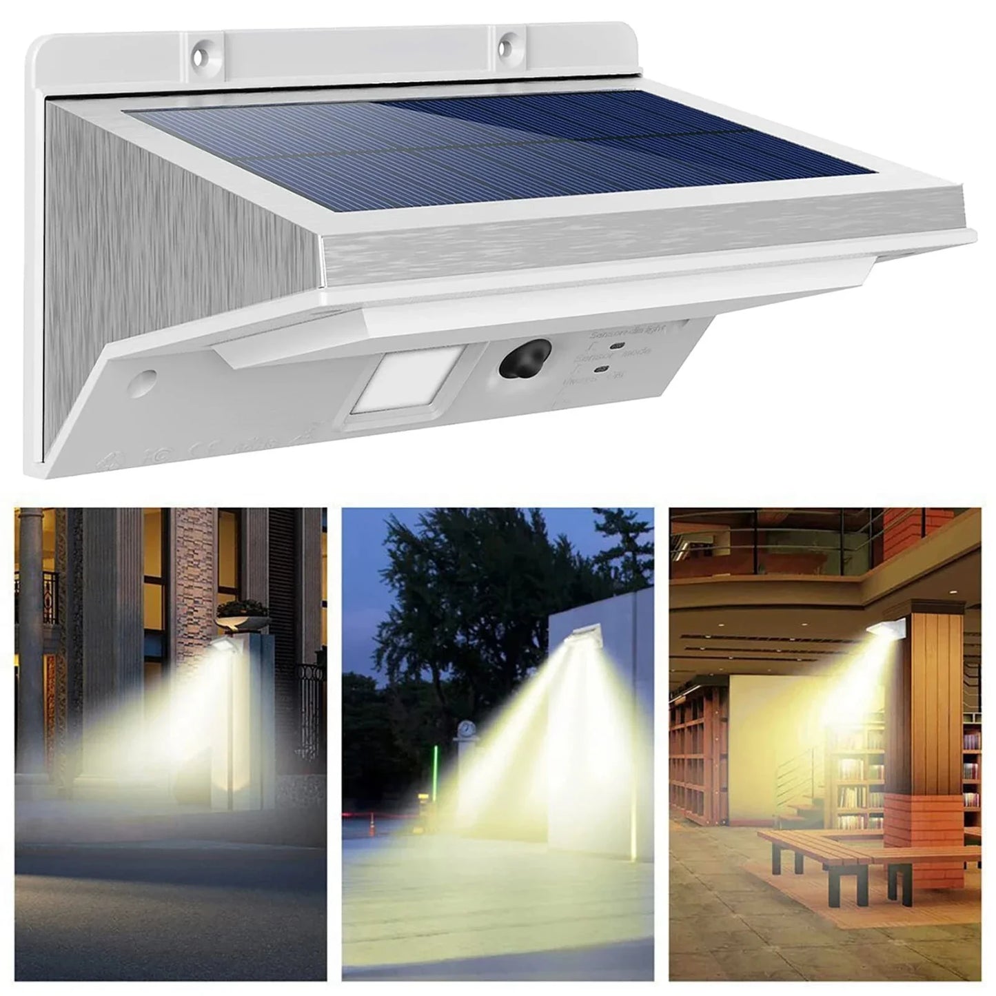 Solar Light Outdoor Motion Sensor Waterproof Wall Led Lamp for Lighting Garden Decoration Gardening Solar Street Lights