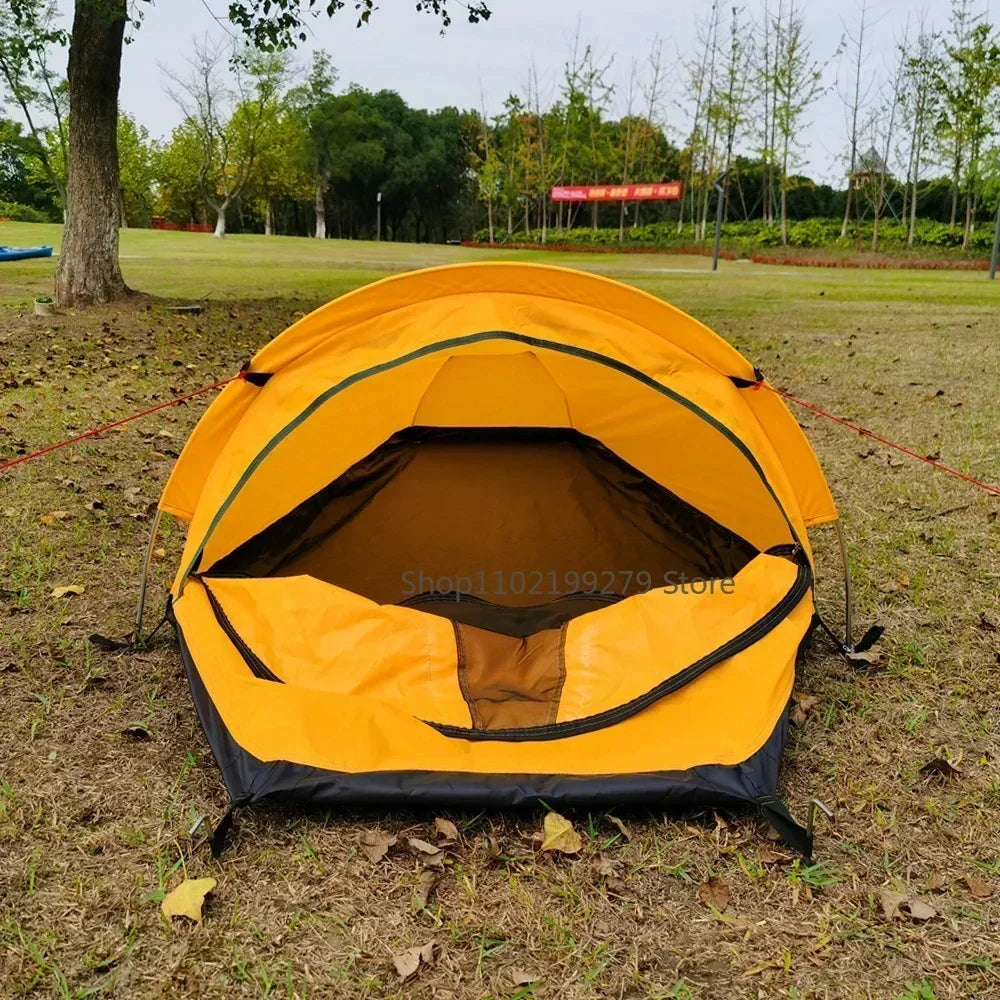 2025 New Backpacking Tent Outdoor Camping Sleeping Bag Tent Hiking Traveling Equipment Lightweight Single Person Sleeping Tent