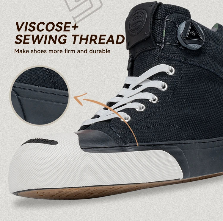 Star Field Knight Green Retro Motorcycle Riding Shoes Comfortable Breathable Hard Protection Wear-resistant Motocross Race Boots