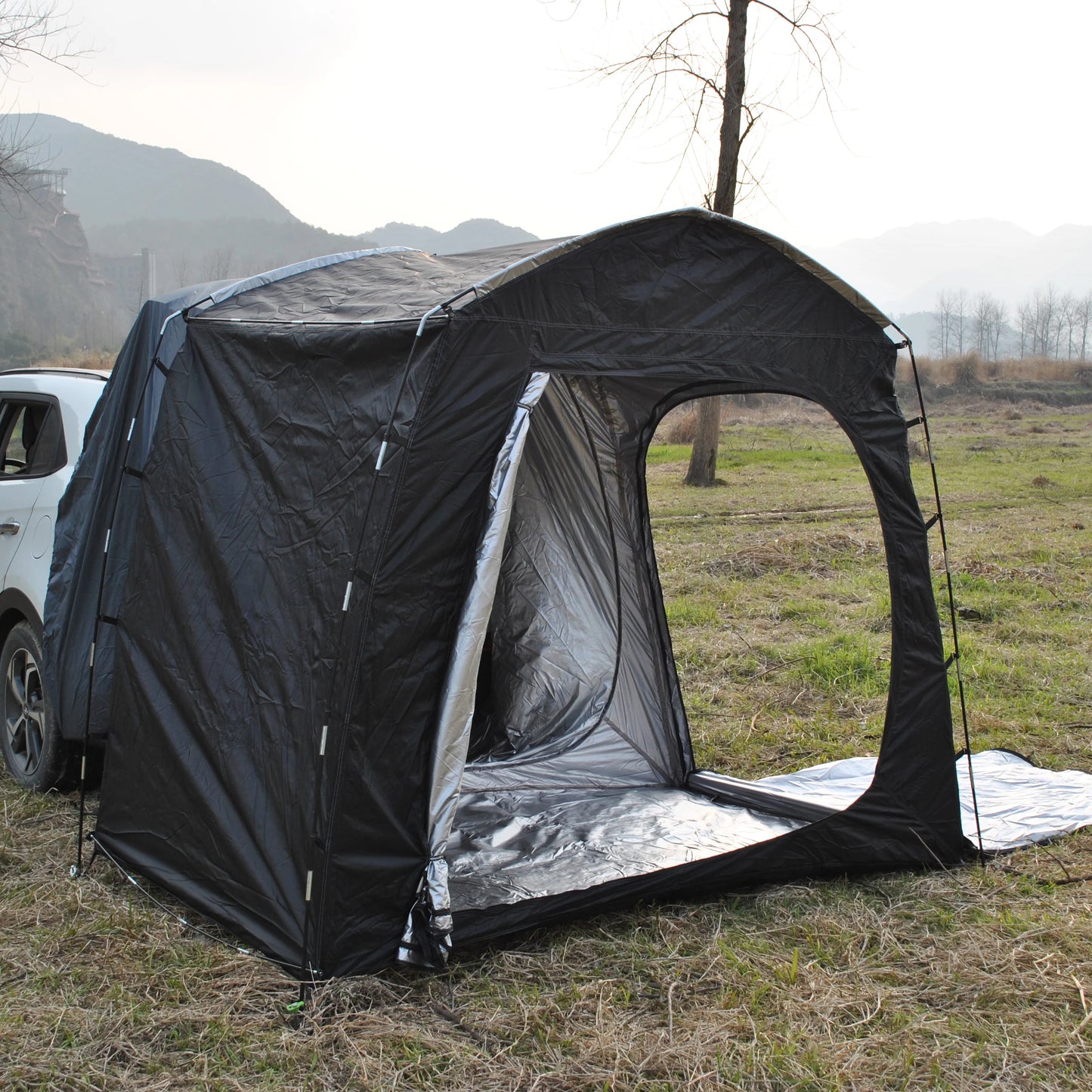 Newest SUV Car Tent, Tailgate Shade Awning Tent for Camping, Vehicle SUV Tent Car tent can be used without car,Car Tailgate Tent