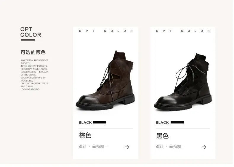 Motorcycle Riding Boots Genuine Leather British Leather Boots High Top Shoes Handmade Retro Men Leather Work Boot