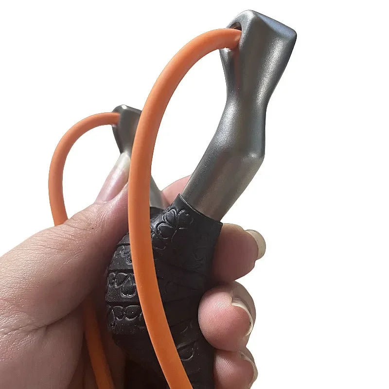 Stainless Steel Slingshot High-precision High-power Slingshot Outdoor Hunting Slingshot Practice Shooting catapult