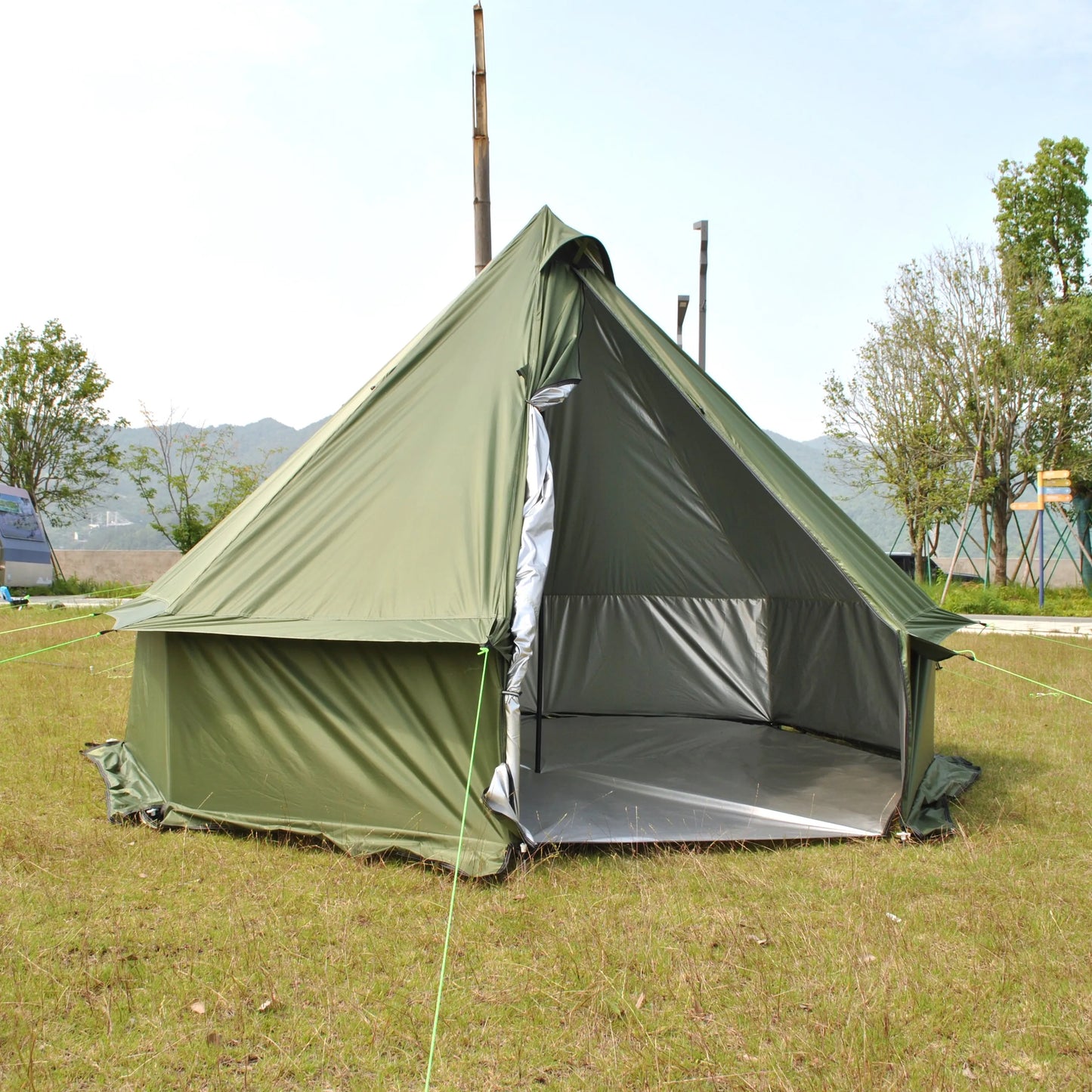 Regatta Mongolian Bell Tent - W/StoveJack, Waterproof, 4 Season Luxury Camping and Glamping Yurt Tent Outdoor