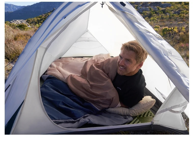 Naturehike 2025 New MINI Sleeping Bag 760g Ultralight Portable Splicing Summer Quilt Outdoor Camping Hiking Cotton Sleeping Bag