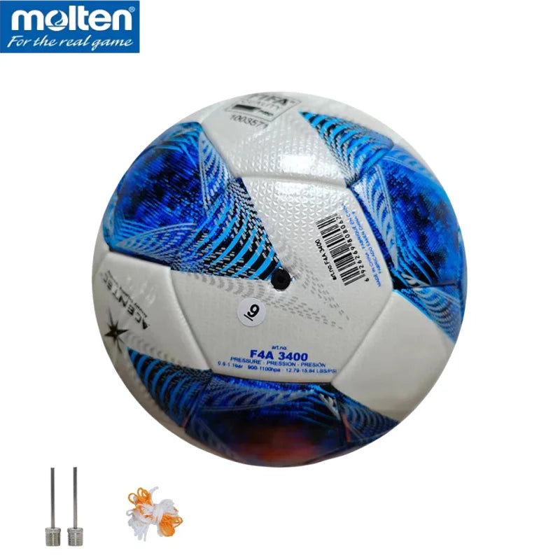 F4A3400 Molten professional soccer balls Size 4 ,soccer training Adults Thermal Bonding Asian Cup Futsal deportivo futbol