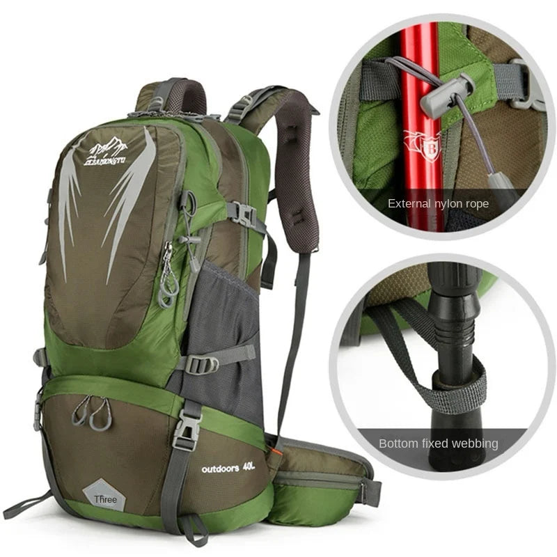 Travel Backpack For Men New Waterproof Outdoor Camping Knapsack Women Hiking Back Pack Multifunction Cycling Backpack Male