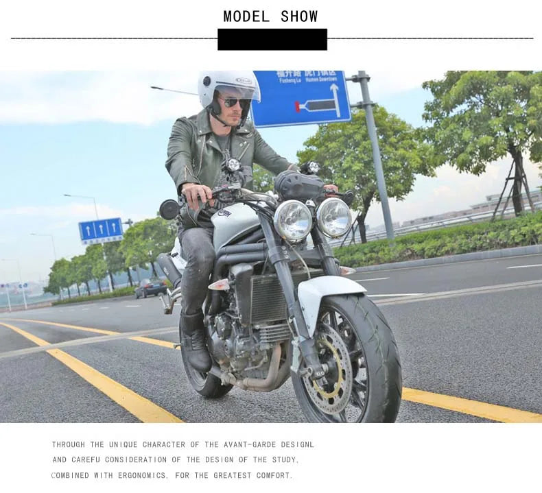 ARCX Motorcycle Boots Genuine Cow Leather Motocross Boots waterproof Moto Boots Motorbike Riding Boots Black Botas Moto