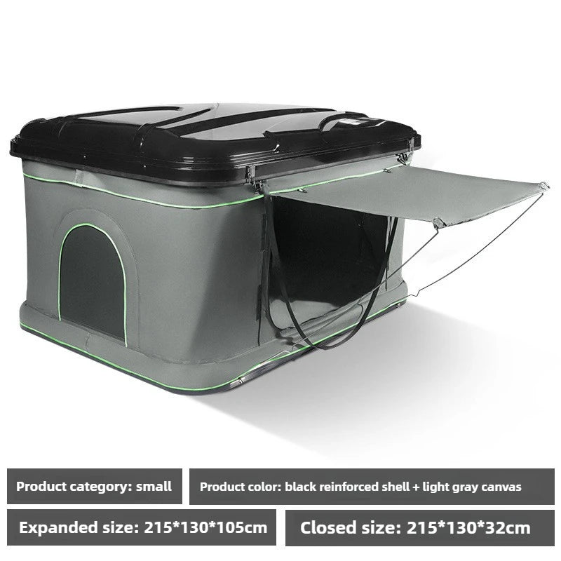 ABS small free to build outdoor camping quick-drive roof tent tourist fishing roof tent