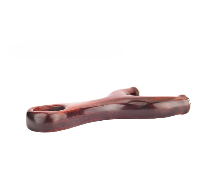 High Quality Solid Wood Slingshot Copper Support Head Design Sling Hunting Shot Catapult Set Outdoor Shooting Entertainment Tool