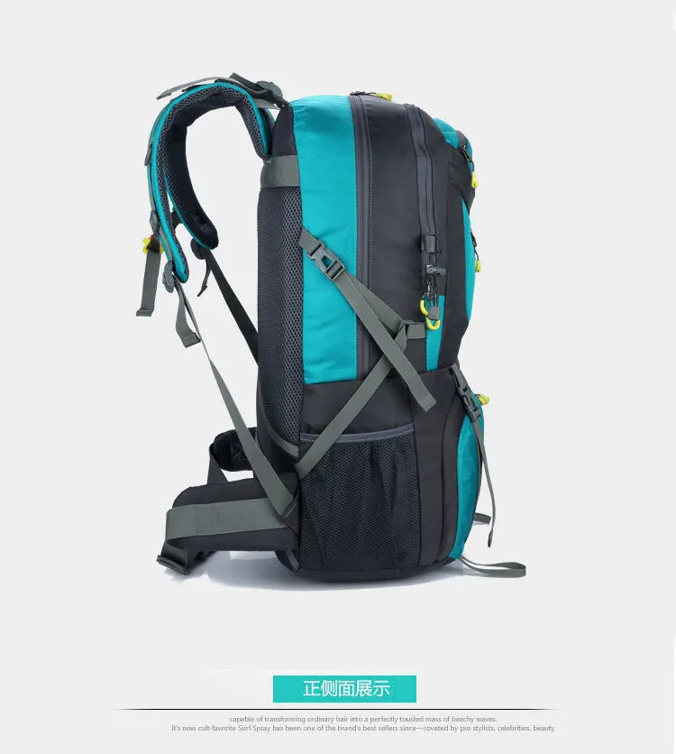 50l/60l-Large Capacity Mountaineering Bag,Large Load-Bearing Hiking Multi-Functional Outdoor Sports Tear Resistance Backpack