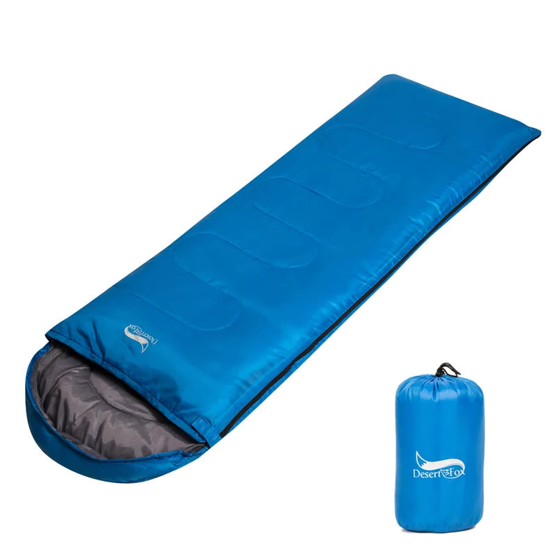 Outdoor Camping sleeping bag Hiking Backpacking Portable  Lightweight Spring and Autumn Sleeping Bag with Sack Waterproof