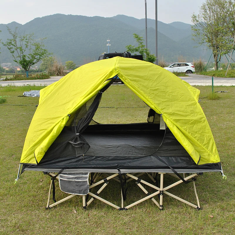 Camping Tent 2 Person, Professional Waterproof & Windproof Lightweight Backpacking Tent Can Be Cot Tent,bed Tent Not Include Bed