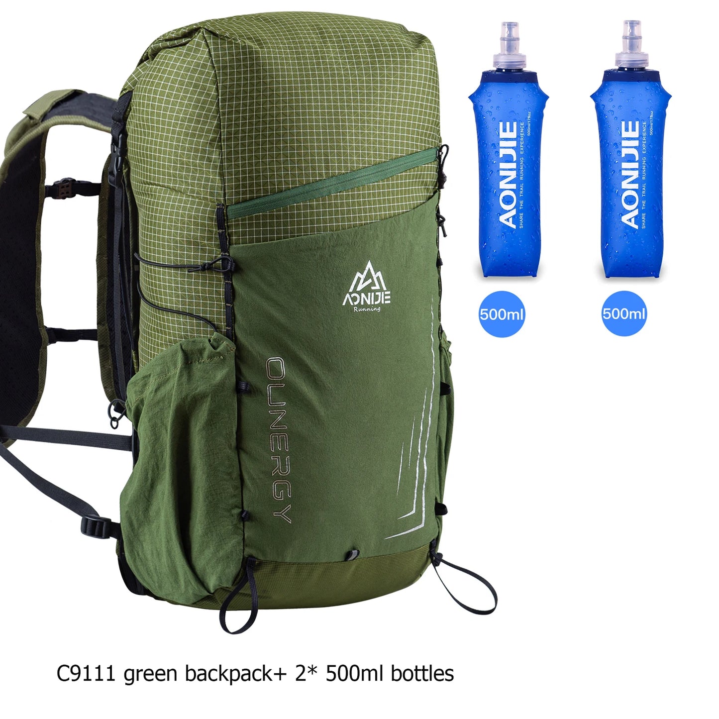 AONIJIE 30L Large Capacity Outdoor Climbing Backpack Camping Daypack Travel Bag For Hiking Trekking Mountaineering