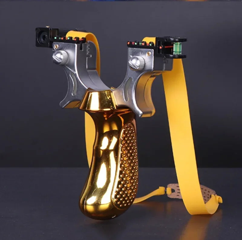 Professional Shooting Resin Slingshot Rubber Band High Power Hunting Catapult Outdoor Game Game Tool High Quality