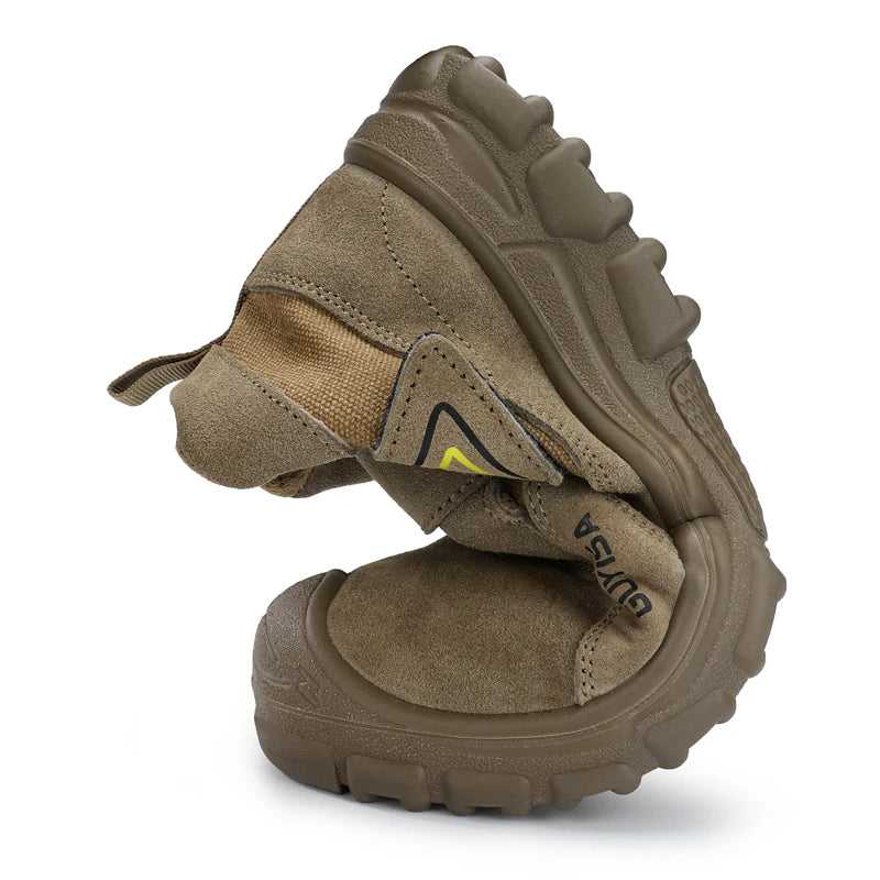 Anti Scald Welding Work Shoes Anti-smash Anti-puncture Safety Shoes Men Protective Boots Wear Resistant Male Industrial Shoes