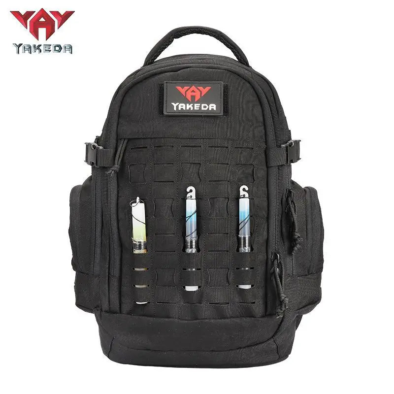 YAKEDA Assault Tactical Molle Backpack Fans 600D Sports Outdoor Bag High Capacity Tourism Hiking Mountain Camping Bags