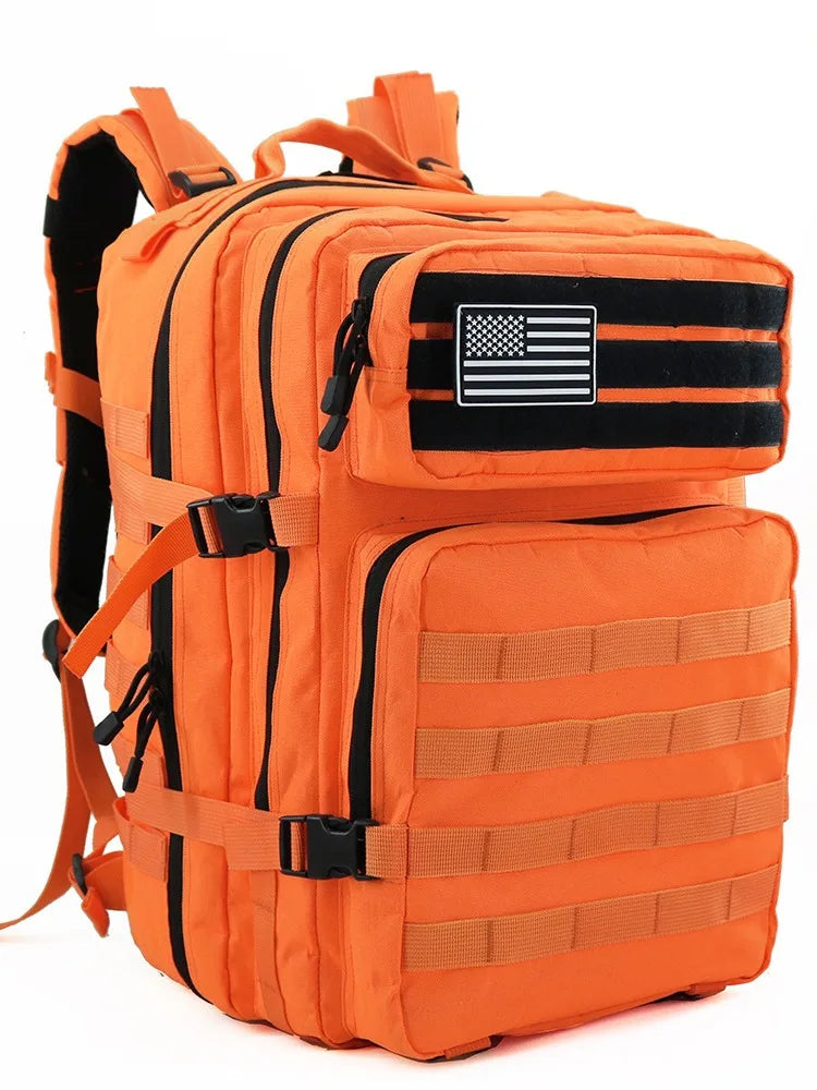 Hotselling Upgrade 3P Attack Tactical Backpack 45L Larger Capacity Waterproof Outdoor Sports Climbing Hiking Travelling Backpack