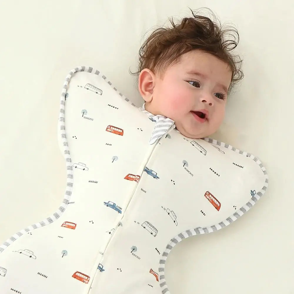 Anti-startle Baby Sleeping Bag Soft Wrapping Blanket Infant Swaddle Blanket Jumping Bag Newborn Wrapping Newborn Sleep Sack