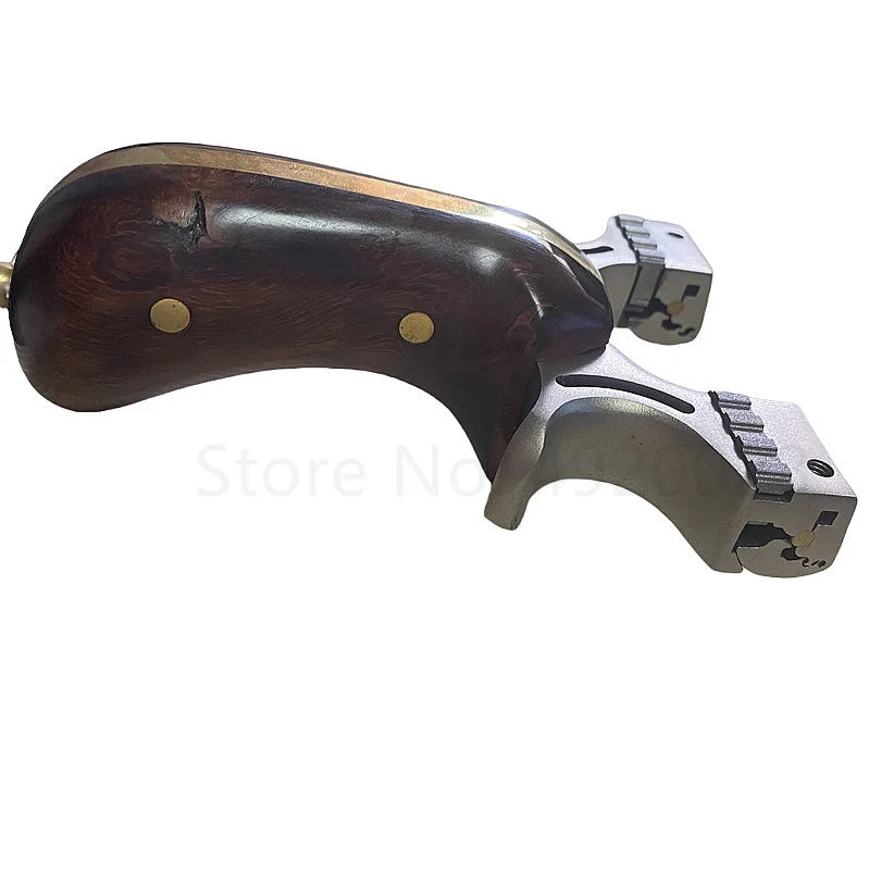 Adult Shooting Slingshot Outdoor Hunting Toy Stainless Steel Slingshot Traditional Rubber Band Hunting Catapult