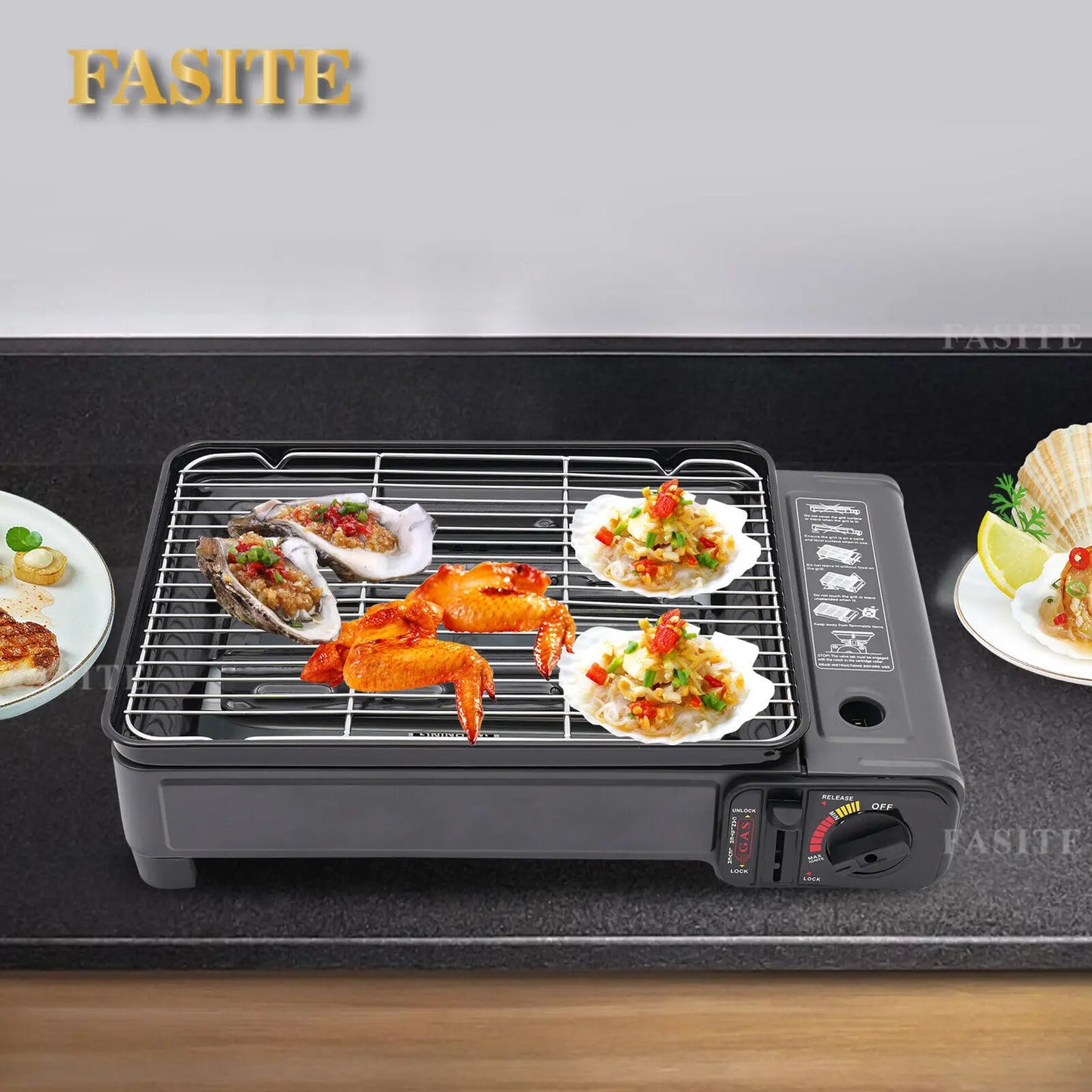 Nordic Butane Grill Gas Stove Portable for Camping Traveling Trekking