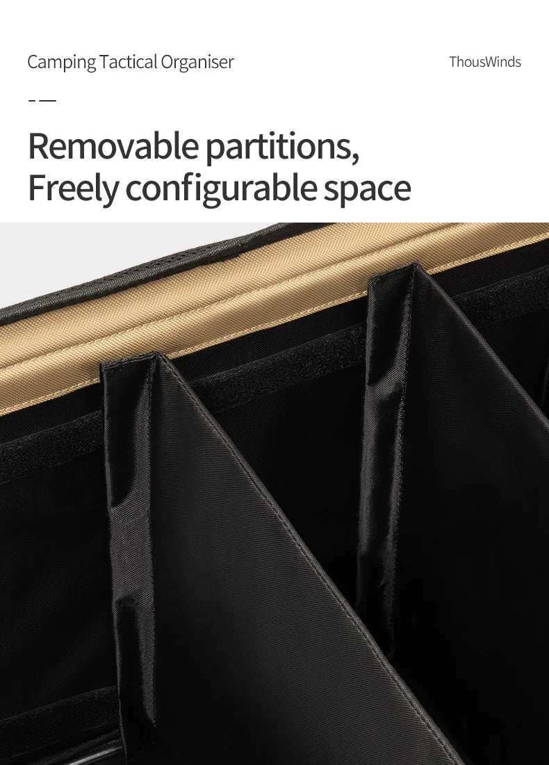 Thous Winds Outdoor Camping Storage Bag Meal Bag Large Storage Lamp Cookware Tableware Bag Picnic Travel Camp Bag Supplies