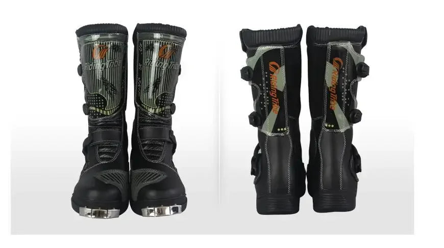 Motorcycle Riding Racing Boots Men's and Women's Anti-Collision Drop Protection Motorcycle Long Thigh Boots for Four Seasons