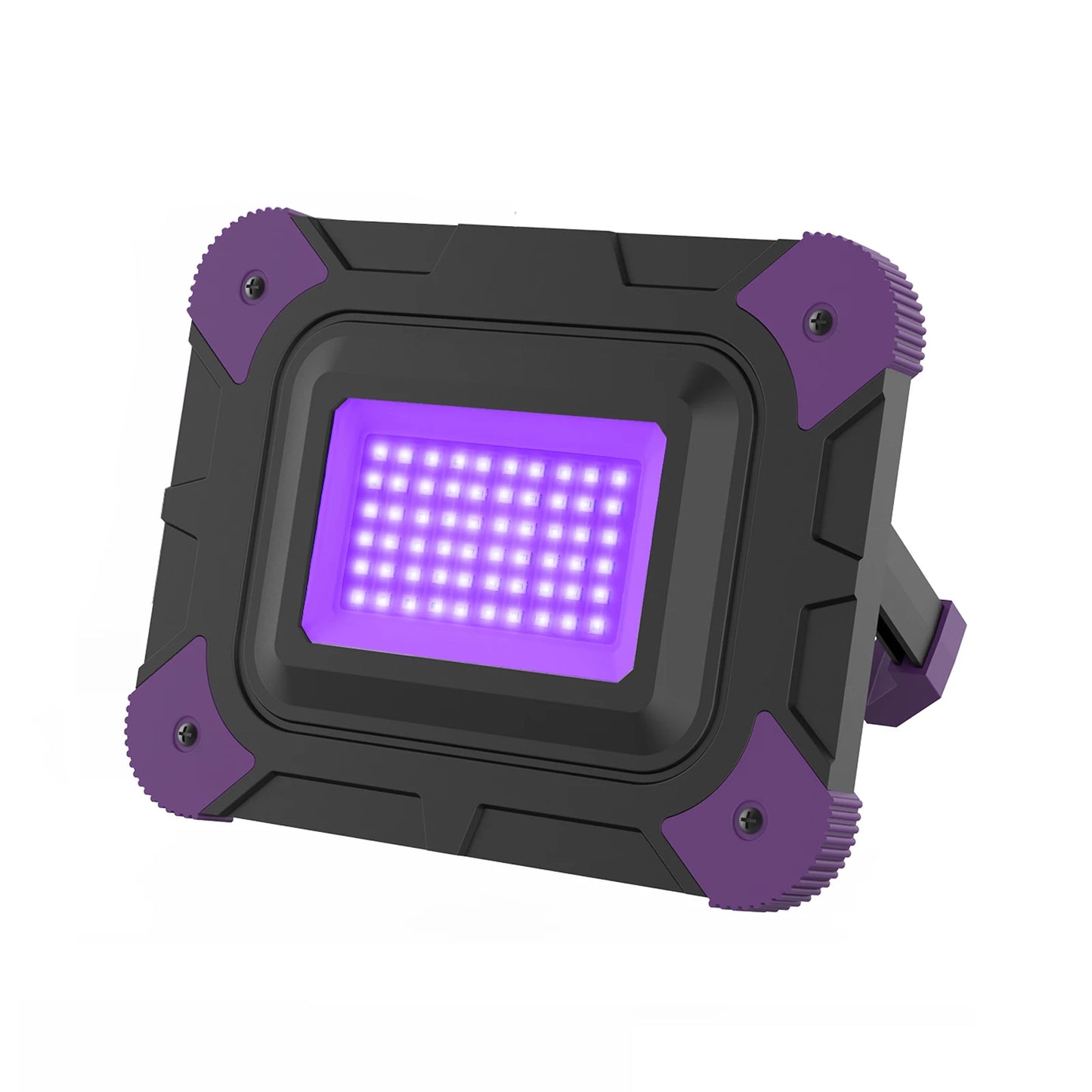 1/2 PCS LED UV Black Lights Work Light Stage Blacklight Ultraviolet Flood Effect Light for Halloween Xmas Dance DJ Disco Party